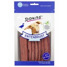Dokas sušené kačacie prsia plátky pamlsky pre psov 70 g