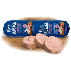   Brit Premium Sausage Chicken & White Fish saláma pre psov 800g