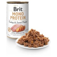Brit Mono Protein Turkey & Sweet Potato konzervy 400g