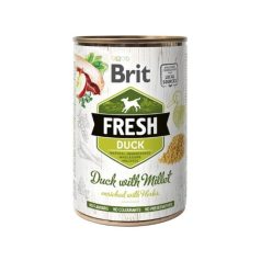 Brit Fresh Kačica s proso konzerva 400g