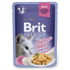 Brit Premium Cat Delicate Fillets in Jelly with Chicken 85g