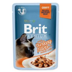 Brit Premium Cat Delicate Fillets in Gravy with Turkey 85g