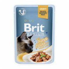 Brit Premium Cat Delicate Fillets in Gravy with Tuna 85g