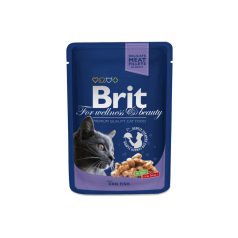 Brit Premium Cat Pouches with Cod Fish 100 g