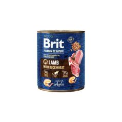  Brit Premium by Nature Adult Lamb with Buckwheat konzervy 800g