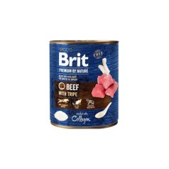 Brit Premium by Nature Adult Beef with Tripes konzervy 400g