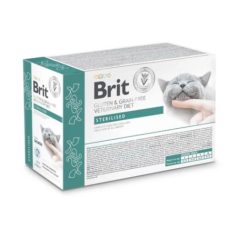   Brit Veterinary Diets Cat GF fillets in Gravy Sterilised 12x85g