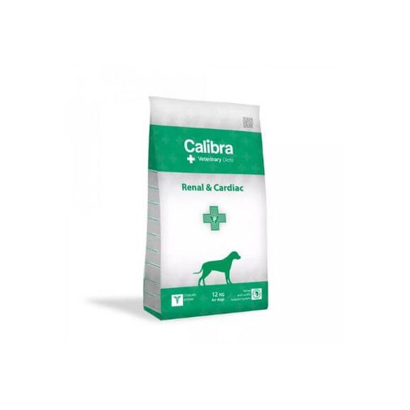 Calibra VD Dog Renal & Cardiac krmivo pre psov 12 kg