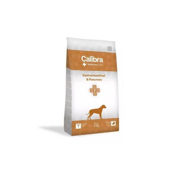Calibra VD Dog Gastrointestinal & Pancreas krmivo pre psov 2kg
