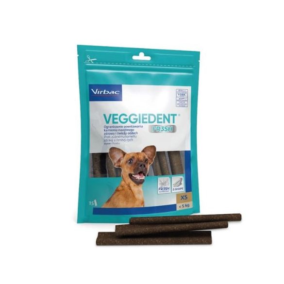 Virbac Veggiedent Fr3sh XS 15x7,6 g
