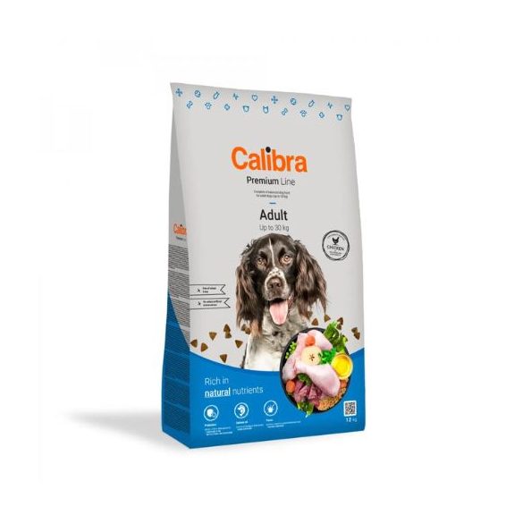 Calibra Dog Premium Line Adult krmivo pre psov 12 kg