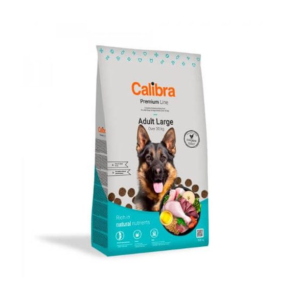 Calibra Dog Premium Line Adult Large krmivo pre psov 12 kg