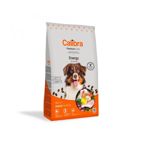 Calibra Dog Premium Line Energy krmivo pre psov 12 kg