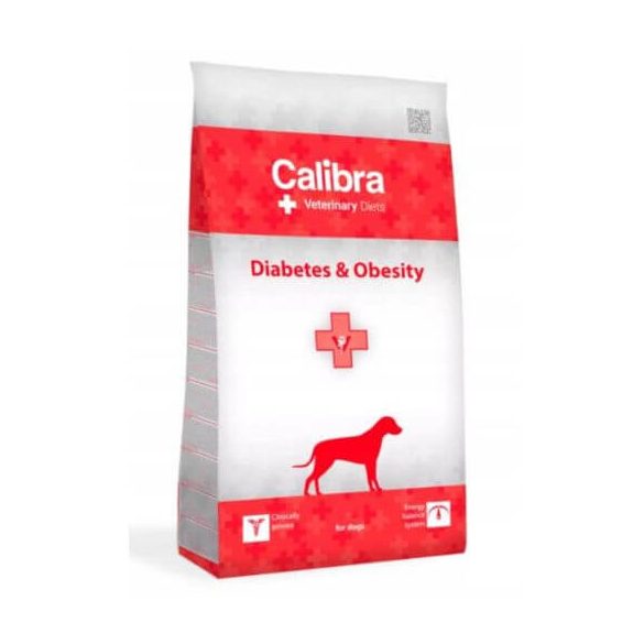 Calibra VD Dog Diabetes & Obesity krmivo pre psov 2kg