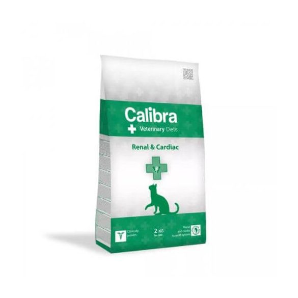 Calibra VD Dog Renal & Cardiac krmivo pre psov 2 kg