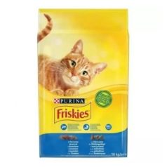   Friskies s lososom a pridanou zeleninou suché krmivo pre mačky 10kg