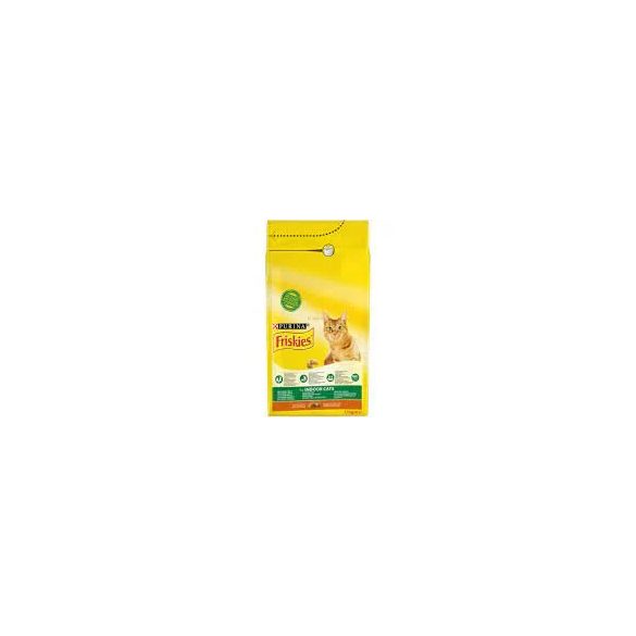Friskies Indoor s kuracím mäsom a pridanou záhradnou zeleninou 10kg