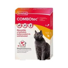   Beaphar Combotec – Roztok proti blchám a kliešťom Spot-on pre mačky a fretky (3x)
