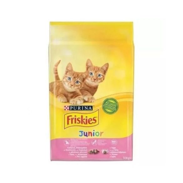 Friskies Junior s kuracím mäsom, mliekom a zeleninou 10kg