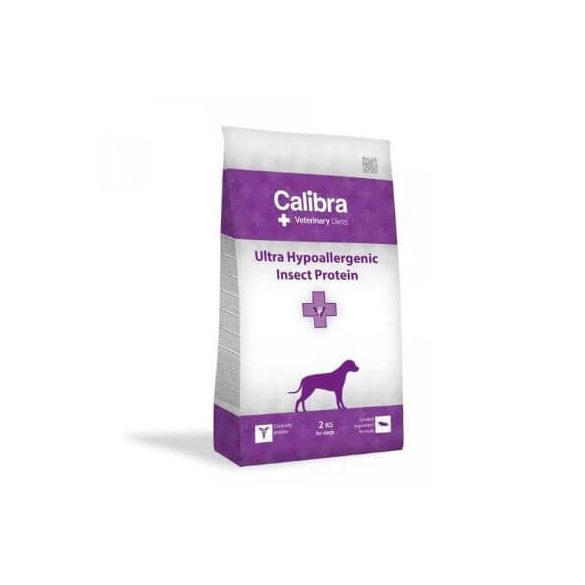 Calibra VD Dog Ultra-Hypoallergenic Insect krmivo pre psov 2kg