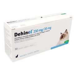 Dehinel Cat tableta 230 mg/20 mg 30 ks