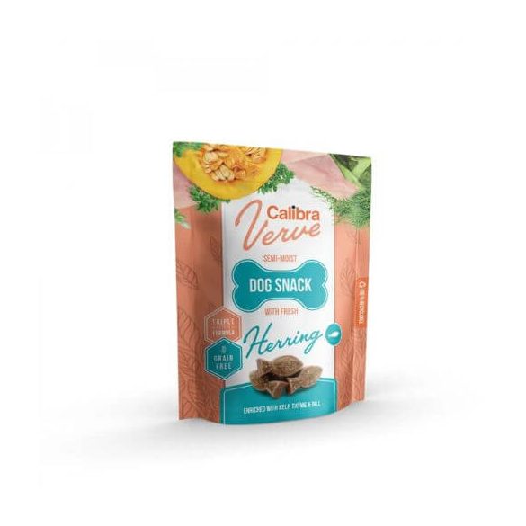 Calibra Dog Verve Semi-Moist Snack Fresh Herring 150g