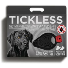   Tickless Pet ultrazvukový odpudzovač kliešťov a bĺch pre psov čierny