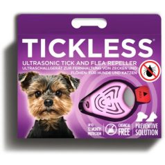   Tickless Pet ultrazvukový odpudzovač kliešťov a bĺch pre psov ružový