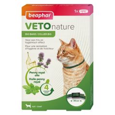   Beaphar Bio Obojok – Prírodný obojok s esenciálnymi olejmi pre mačky (35 cm)