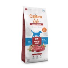   Calibra Dog Life Adult Medium Breed Fresh Beef krmivo pre psov 12 kg