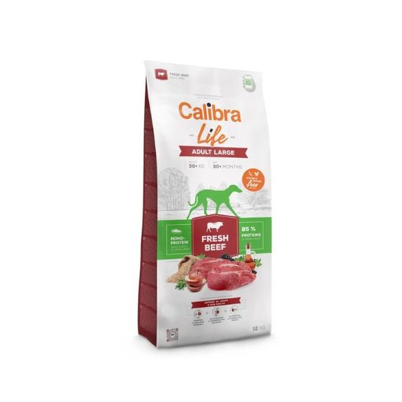 Calibra Dog Life Adult Large Breed Fresh Beef krmivo pre psov 12 kg