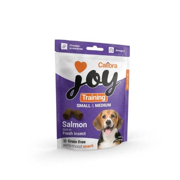 Calibra Joy Dog Training S&M Salmon & Insect 150g