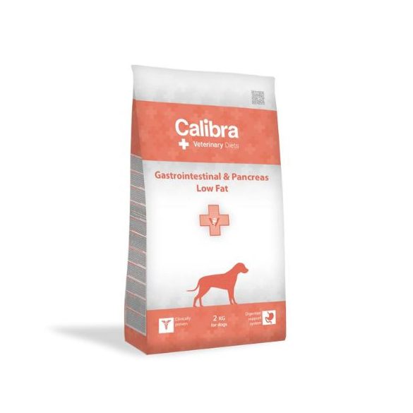 Calibra VD Dog Gastrointestinal & Pancreas Low Fat krmivo pre psov 2kg