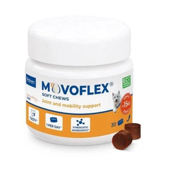 Virbac Movoflex S mäkké žuvacie tablety 30 ks