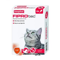 Beaphar Fiprotec Spot-on pre mačky 6x