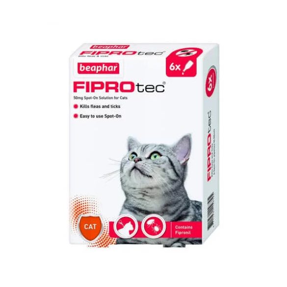 Beaphar Fiprotec Spot-on pre mačky 6x