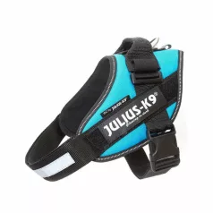   Julius-K9 IDC Powerpostroj, s nápisom, veľkosť 0 Aquamarín