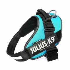   Julius-K9 IDC® Powerpostroj, s nápisom, veľkosť 1 Aquamarín