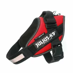   Julius-K9 IDC Powerpostroj, s nápisom, veľkosť 0 Červená