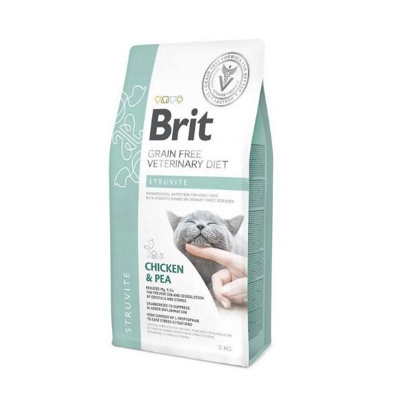 Brit Veterinary Diets Cat GF Struvite 5 kg