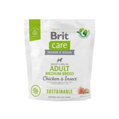   Brit Care Sustainable Adult Medium Breed Chicken & Insect 1 kg