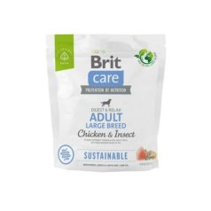   Brit Care Sustainable Adult Large Breed Chicken & Insect 1 kg krmivo pre psov