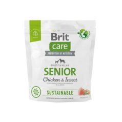   Brit Care Sustainable Senior Chicken & Insect 1 kg krmivo pre psov