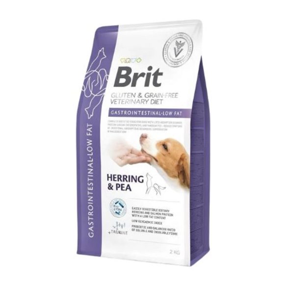 Brit Veterinary Diets GF Gastrointestinal-Low Fat 12 kg krmivo pre psov