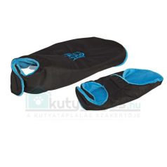   Zimná bunda na suchý zips čierno-modrá XL s nápisom King