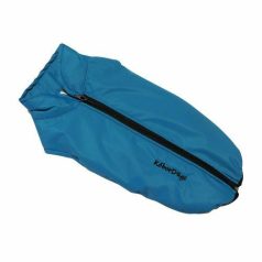 Kóbordogs Cipzáras TéliKabát Tűrkíz Tacskó Fazon