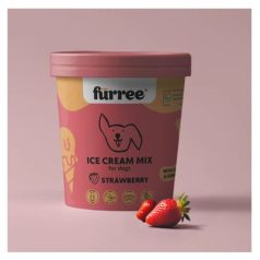  Fürree zmrzlinový prášok pre psov s kolagénom – JAHODA 60g