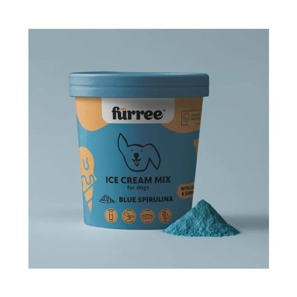 Fürree zmrzlinový prášok pre psov s kolagénom – MODRÁ SPIRULINA 60g