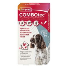   Beaphar Combotec Dog M 1x antiparazitárny spot-on proti blchám a kliešťom pre psov (10-20kg)