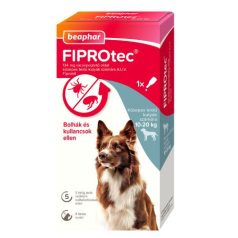   Beaphar Fiprotec Dog M 1x spot-on roztok proti blchám a kliešťom pre psy (10-20kg)